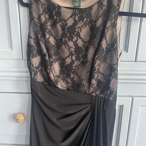Black cocktail dress